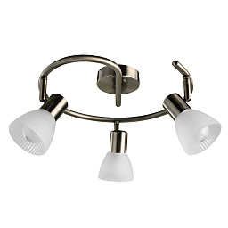 A5062PL-3AB Arte Lamp PARRY трехплафонный потолочный спот с поворотными плафонами