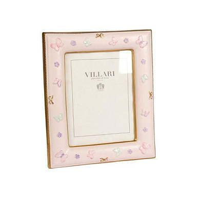 Butterfly photo frame - pink рамка для фото, Villari
