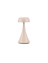 Touch Dimmable Cream Die-Casting Aluminium & Frost Polycarbonate LED 2Watt 3.7Volt 60Lm IP54 3000K Switch On/Off USB Wire D:8 H:17.5 cm