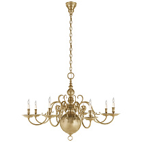 Lillianne Single Tier Chandelier натуральная латунь
