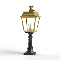 Place des Vosges 1 Tradition N° 7; Clear glass E27 105W; Tinted lacquered brass