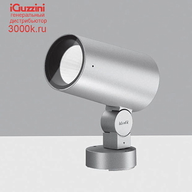 EF45 Palco InOut iGuzzini Spotlight with base - Warm White Led - integrated electronic control gear - Very Wide Flood optic