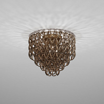 ПОТОЛОЧНЫЙ СВЕТИЛЬНИК MINIGIOGALI 50 CRYSTAL BRONZE МАТОВАЯ БРОНЗА 1 E27 CE