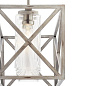 Moorgate 7 Light Linear Chandelier Distressed Antique White люстра 44082DAW Kichler — фото 2
