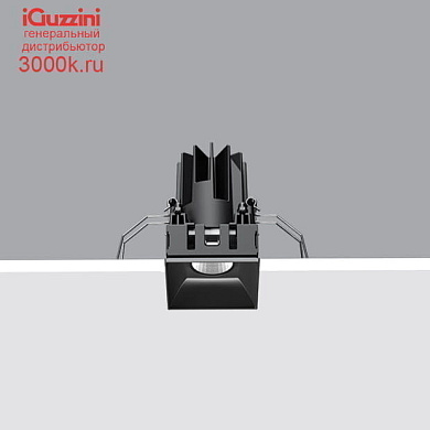 QK03 Laser Blade L iGuzzini Minimal 1 cell - Flood beam - LED - Black