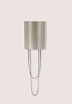 Burnt Silver shown with 9 Semi Cylinder in Warm Grey Satin with Cream Card lining