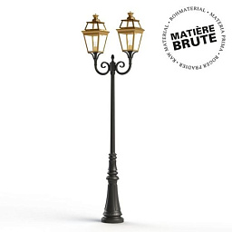 149007072 Roger Pradier Place Des Vosges двойной уличный фонарный столб латунного цвета с прозрачными плафонами