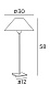 Торшер ANOUKIS 3 o Davidts lighting — фото 8
