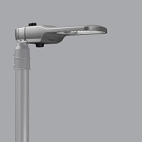 Billboard Pole system – STM optics – Warm White – Midnight preset / ZHAGA up/down – CRI70 15.2W 2390lm - 3000K - Colour: Grey (RAL 7010)