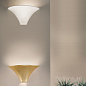 Kolarz Cardin 0089.61.1 настенный светильник белый ширина 35cm высота 17cm 1 лампа r7s 78mm