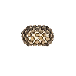 FN311025E_25 Foscarini Caboche Plus настенное бра с полусферическим плафоном из полупрозрачных элементов
