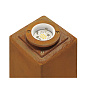 233427 SLV RUSTY® SQUARE 40 FL rust 3000K IP55 уличный светильник — фото 1