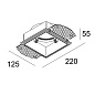MOUNTING KIT S102 TRIMLESS Delta Light ICR — фото 1
