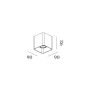 DOCUS 1.0 PAR16 Wever Ducre накладной светильник белый