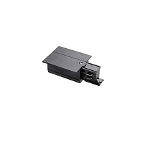 Black right connector with frame