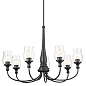 Melis 7 Light Chandelier Black люстра 52469BK Kichler — фото 6