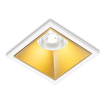Потолочные светодиодные светильники Led technology NEW KUB IN 11.30 W FW NO DIM золотой + белый