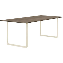 65207 Muuto 7070 обеденный стол массив копченого дуба песочный 90x225 см