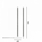 Rotaliana Squiggle F1 торшер минималистичный матовый белый 1SQF100063EL0 — фото 1