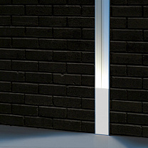 dolma 80 outdoor up/down light, IP55, white, watertight gearbox incl.