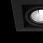 Встраиваемый светильник Metal modern Maytoni черный DL008-2-01-B