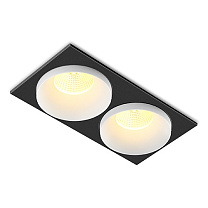 Потолочные светодиодные светильники Led technology CITY L 22.30 W 2FW NO DIM белый + черный