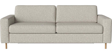 Scandinavia sofa bed 3 seater with integrated wheels Bolia диван