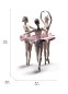 Фарфоровая статуэтка трёх балерин Our Ballet Pose Lladro 01009286 — фото 5