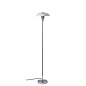 Opera Floor Lamp Opal Plated Chrome D24 Dyberg Larsen торшер 7067