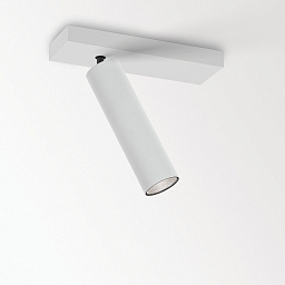SPY 39 L ON 1 92720 DIM8 W-W Delta Light SPY белый накладной потолочный светильник с регулируемым плафоном