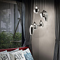 111841 Ideal Lux SOFT SP6 FUME' подвесной светильник глянцевый дымчатый цвет — фото 2