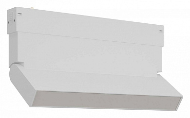 магнитный трековый светильник белый наклонный для магнитного профиля 230V