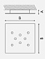 Swing Icone Потолочный светильник квадратный белый i-c-0348 — фото 2