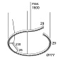 INFORM R2+ DOWN-UP 92748 DIM5 B-B черный Delta Light подвесной светильник — фото 1