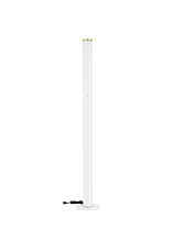Touch Dimmable Matt White Steel, Aluminium & Acrylic LED 45Watt 220-240Volt 3524Lm IP20 3000K Cable Length: 250 cm D:10 H:180 cm
