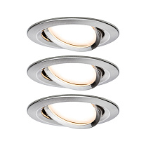 Downlight Nova 3-piece set Swivelling round 50°