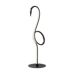 FLAMINGO-TL-BLK Elstead Flamingo настольная светодиодная лампа скульптурной формы с изогнутым корпусом