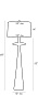 74723-860 Putney Floor Lamp Arteriors торшер — фото 6