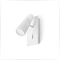 29040 LAO LED White wall lamp 1L настенный светильник Faro barcelona — фото 2