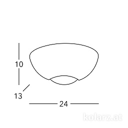 0011.60.Au Kolarz Casablanca Настенный светильник