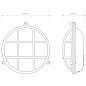 1376005 Thurso Round Astro lighting настенный светильник литая латунь — фото 3