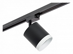 R1T34873486 Lightstar Rullo трековый светильник чёрного цвета цилиндрической формы для однофазного шинопровода