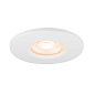 1008068 SLV UNIVERSAL DOWNLIGHT cover IP65 R white декоративное кольцо — фото 4