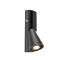 1008010 SLV T-TUBE WL GU10 single Sensor black настенный светильник — фото 2