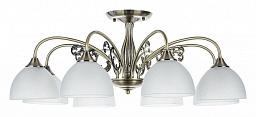 A3037PL-8AB Arte Lamp Spica потолочная люстра с четырьмя плафонами из матового стекла