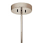 Baland LED 22" 6 Light Chandelier Black and Polished Nickel люстра 52417BKLED Kichler — фото 1