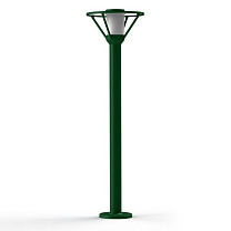 Bermude N° 4; Frosted glass E27 105W; Fir green