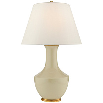 Lambay Table Lamp кокосовый оттенок с льняным абажуром