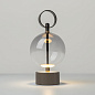 Аккумуляторный светильник Maytoni Double Moon 3W 400лм Черный MOD478RL-L3B3K — фото 1