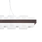 Kolarz Rettangolo 6040.80160/W люстра brunito brushed белый длина 155cm мин. высота 29cm макс. высота 262cm 1 лампа led — фото 2